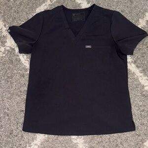 Figs charcoal Zamora Scrub Top